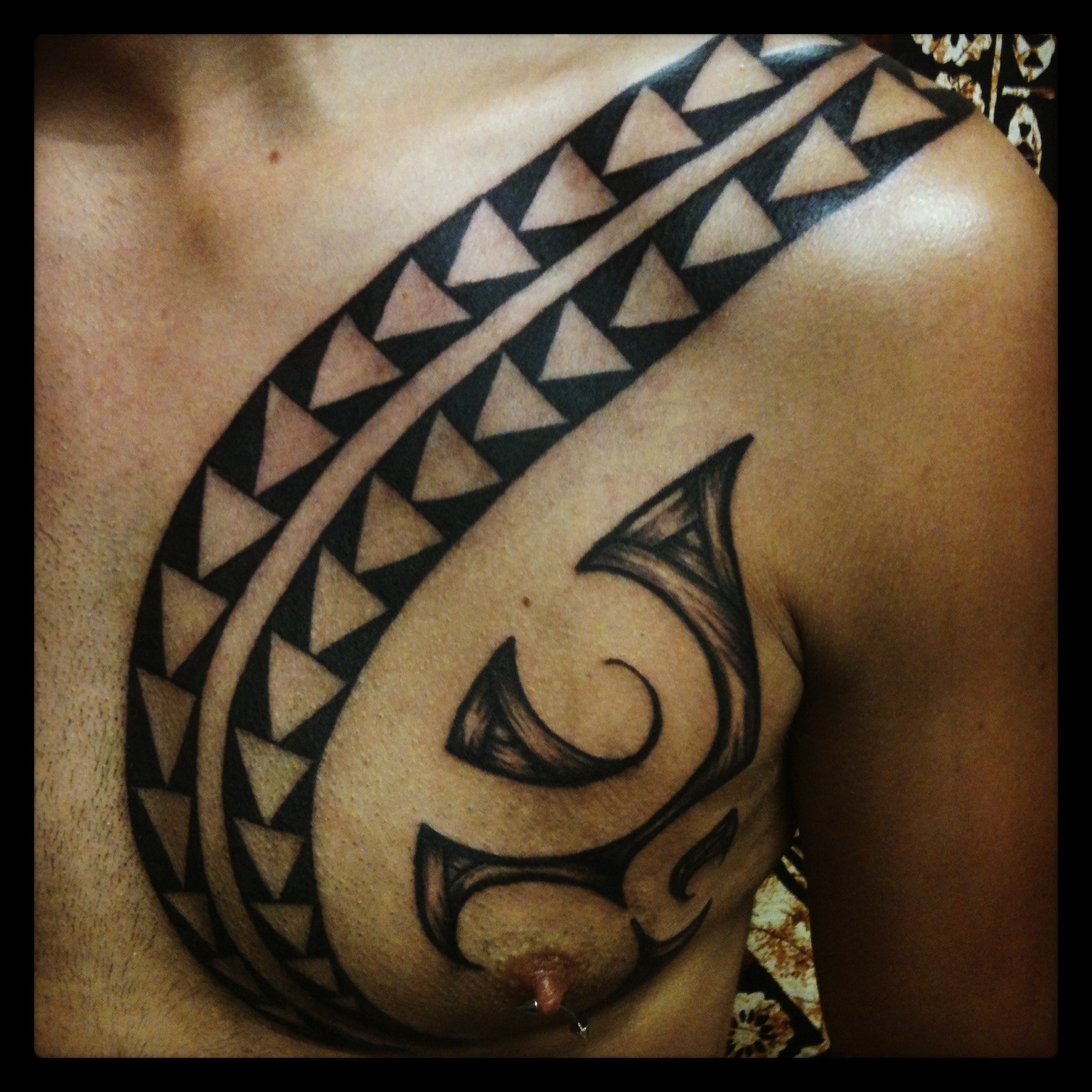Polynesian tribal tattoo by Jacob – Maui Tattoo Artist at Mid-Pacific Tattoo  | Mid-Pacific Tattoo